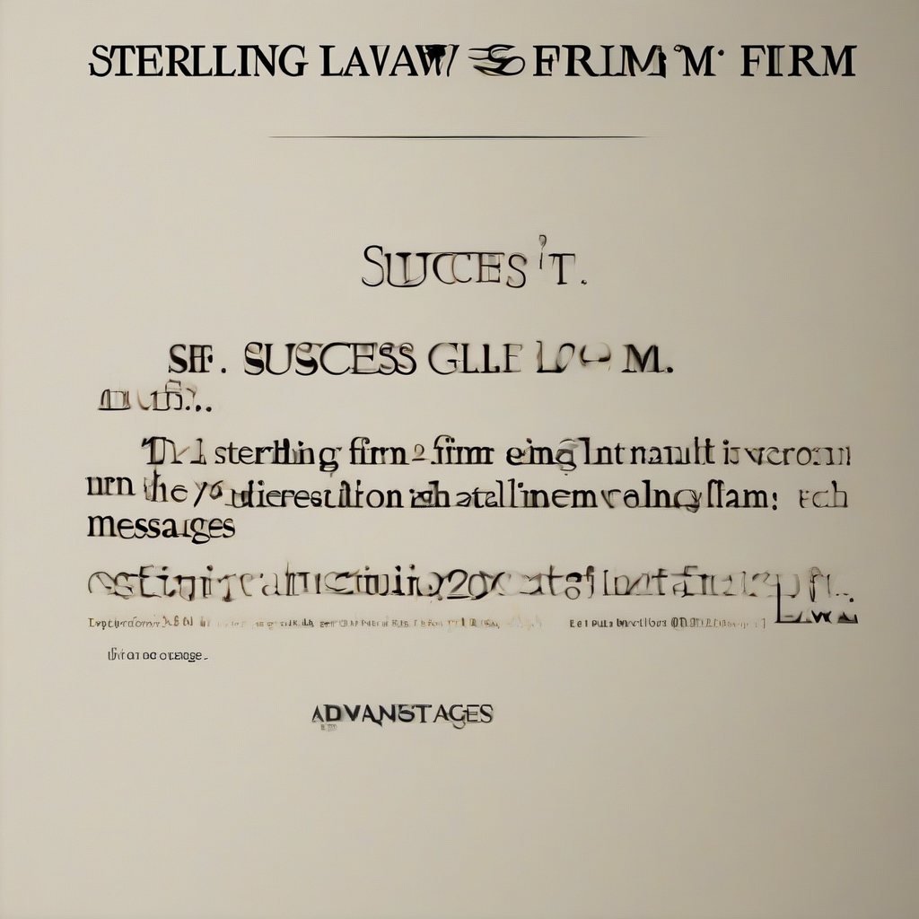 Sterling Law Firm: A Deep Dive into Legal Excellence